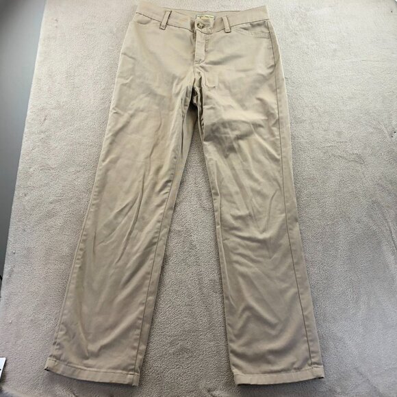 Riders By Lee Womens Pants 8M Beige Easy Care Straight Leg Chino Casual Trouser - Picture 12 of 13